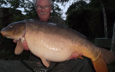 187 Steve Bell and the stunning Netted fish - 43lb 8oz